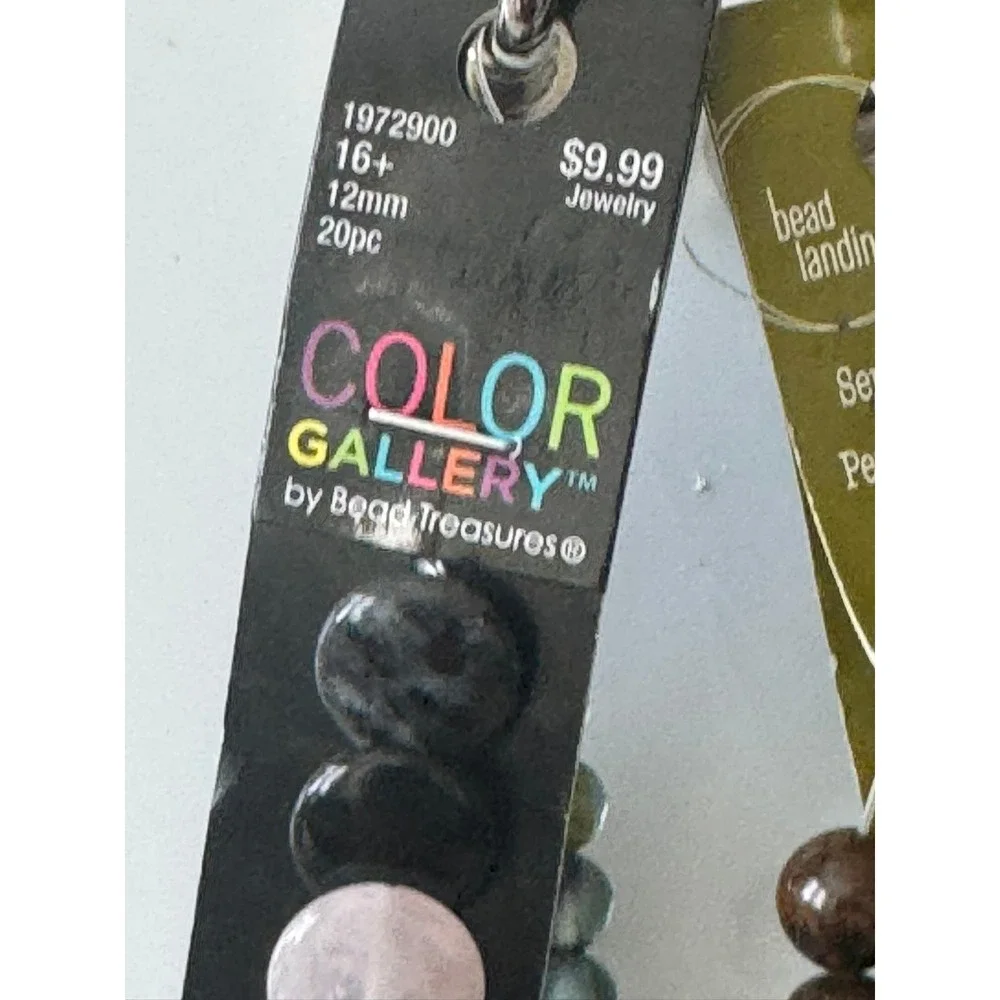 Bead Landing‎ Bead Gallery Semi Precious Stone  & Other Bead Strands Lot 4 pc